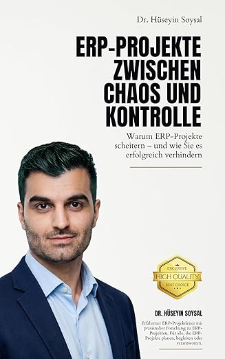Buchcover ERP-Projekte zwischen Chaos und Kontrolle